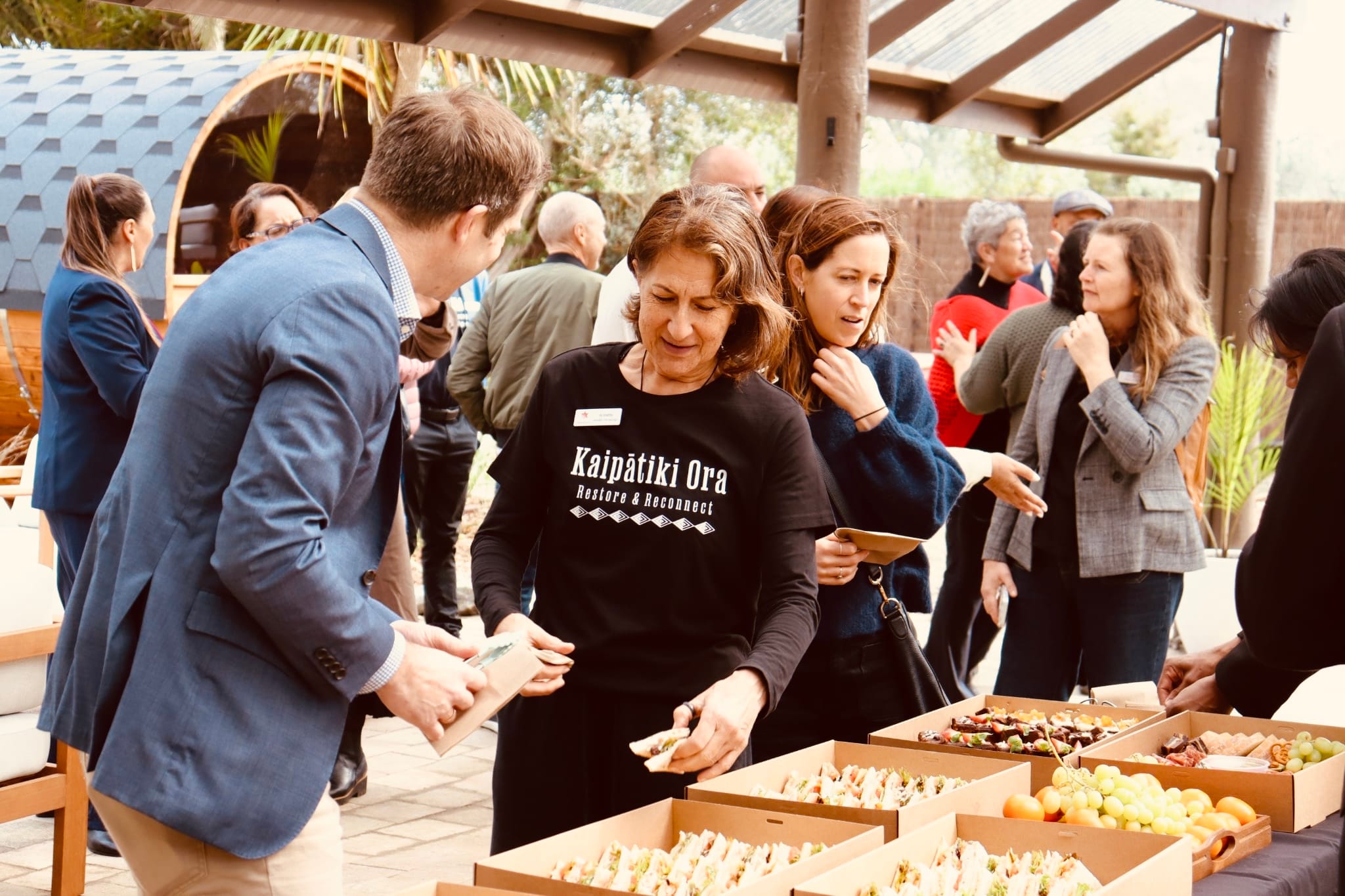 Guaranteed Electrical offered their electrical services for a job for Kaipātiki Ora Geothermal Wellness Hub and this is the opening of the hub.